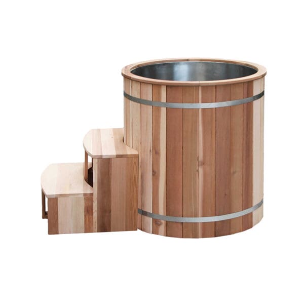 Round Wooden Tub - Image 3